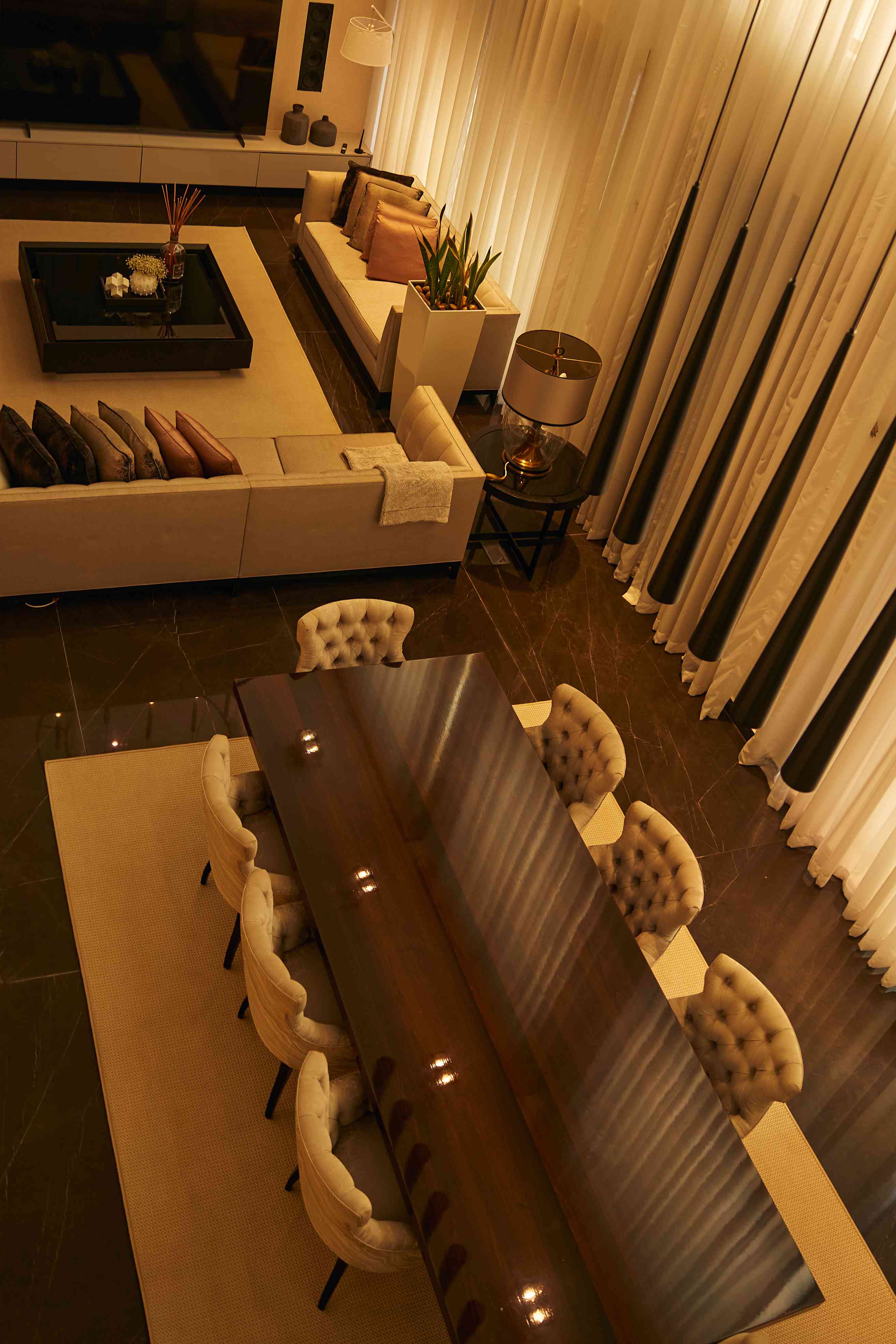 SOUND IN A DOUBLE-HEIGHT SPACE